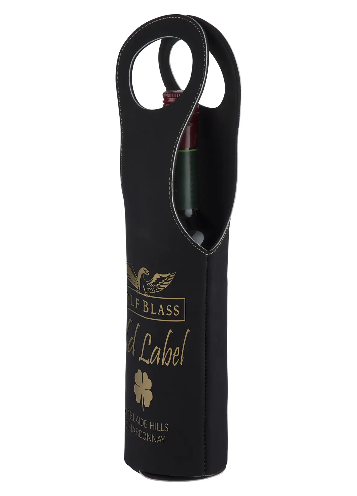 Leatherette Wine Bottle Gift Carrier - Image 3